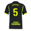 Camiseta Atletico Madrid Johnny Cardoso #5 Segunda Equipación Replica 2026-27 mangas cortas Camiseta Atletico Madrid Johnny Cardoso #5 Segunda Equipación Replica 2026-27 mangas cortas